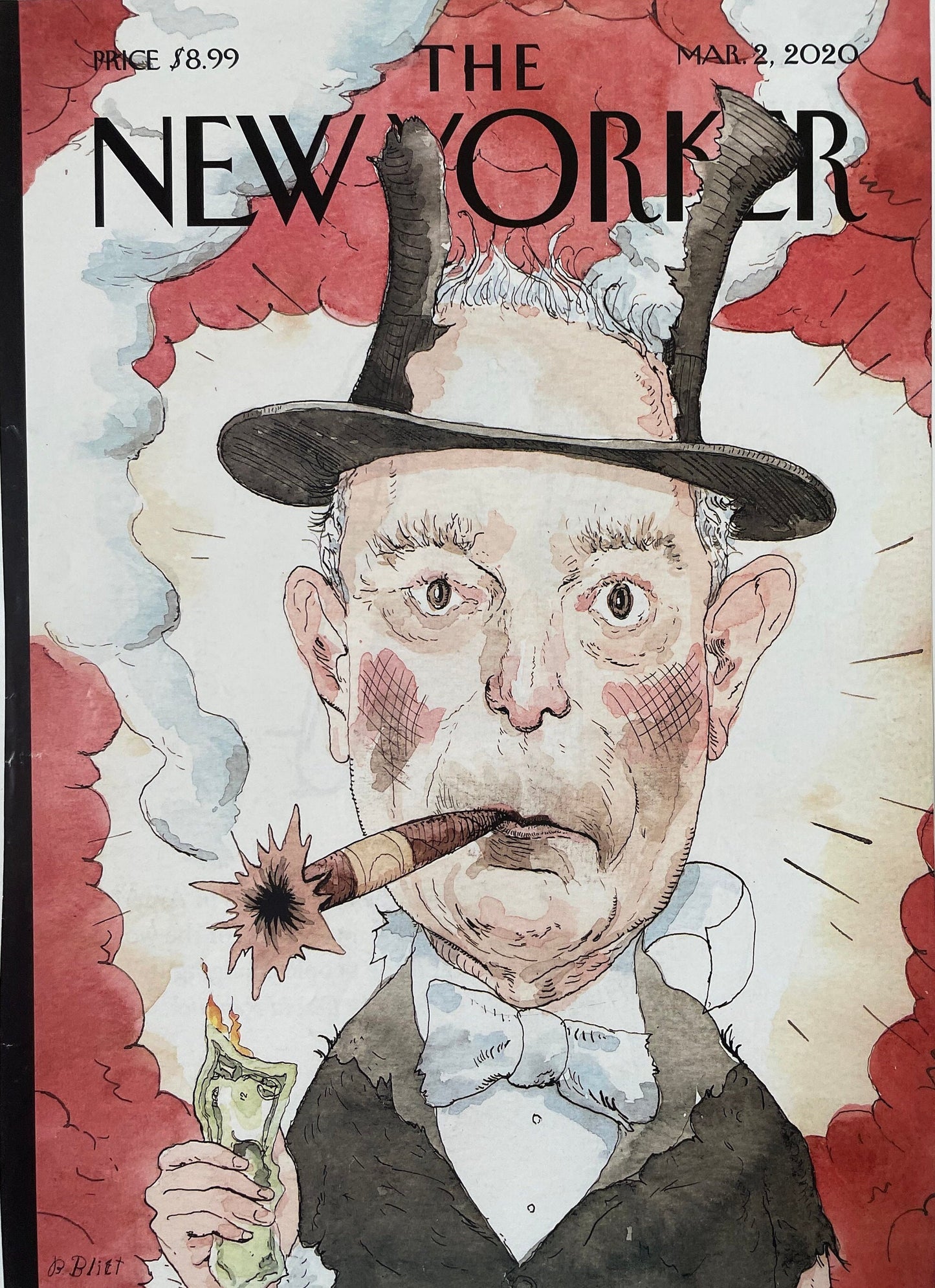 March 2, 2020 - The NEW YORKER Magazine original cover