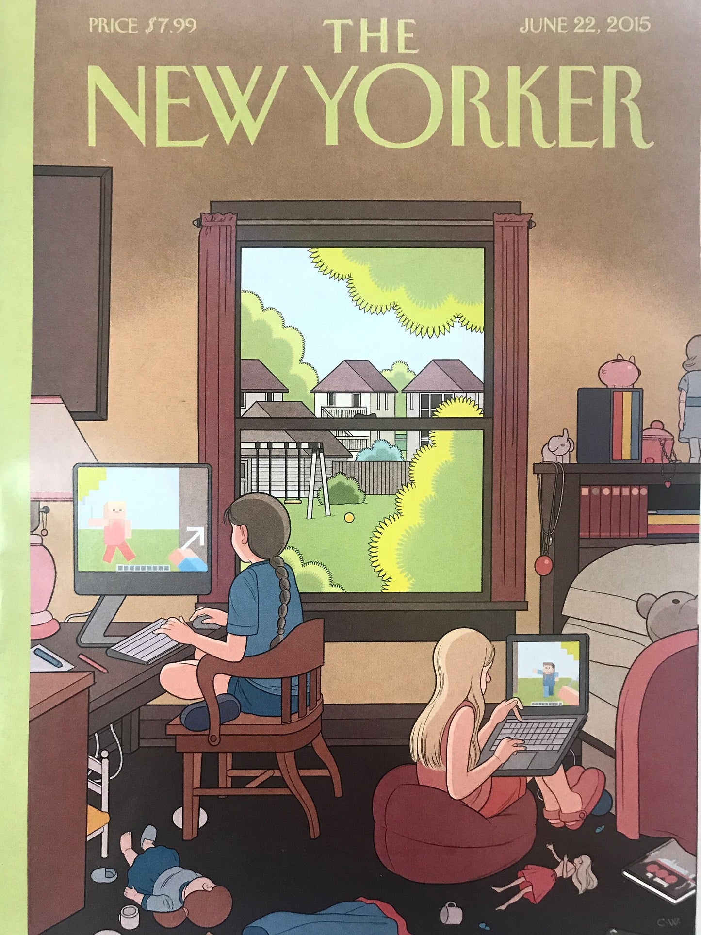 The NEW YORKER Magazine original cover - June 22, 2015