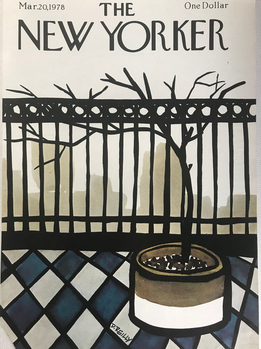 Rare - March 20, 1978 - The NEW YORKER Magazine original cover - please read description