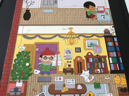 December 15, 2014 - The NEW YORKER Magazine original cover - Christmas, holidays