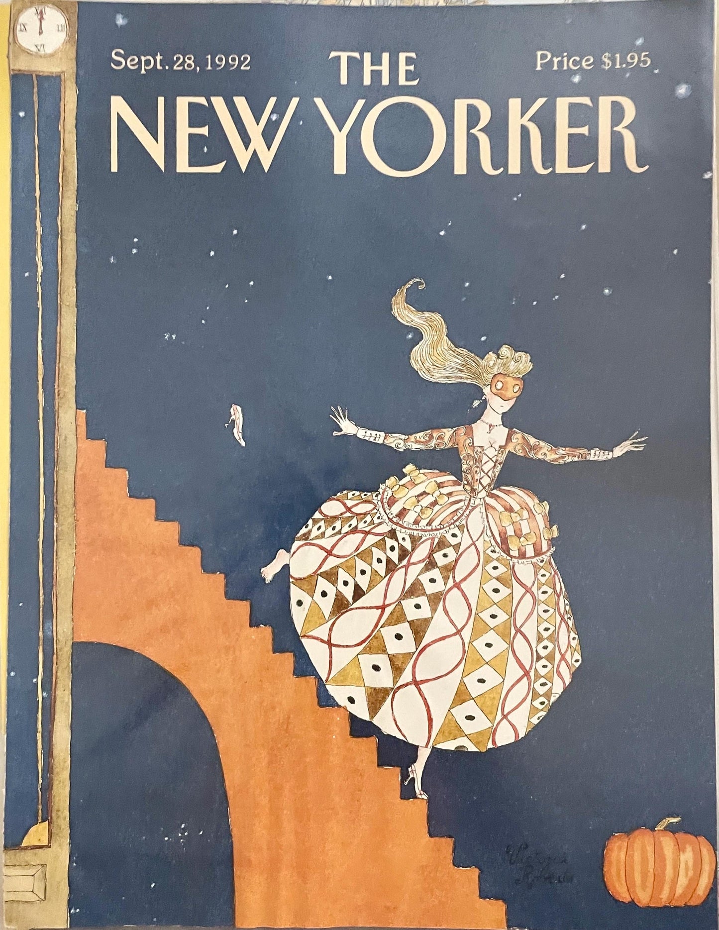 NEW YORKER Magazine cover - September 28, 1992