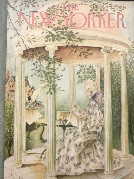 The NEW YORKER Magazine very rare original cover - July 16, 1949