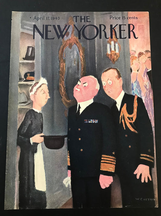 Rare - April 17, 1943 - The NEW YORKER Magazine original cover