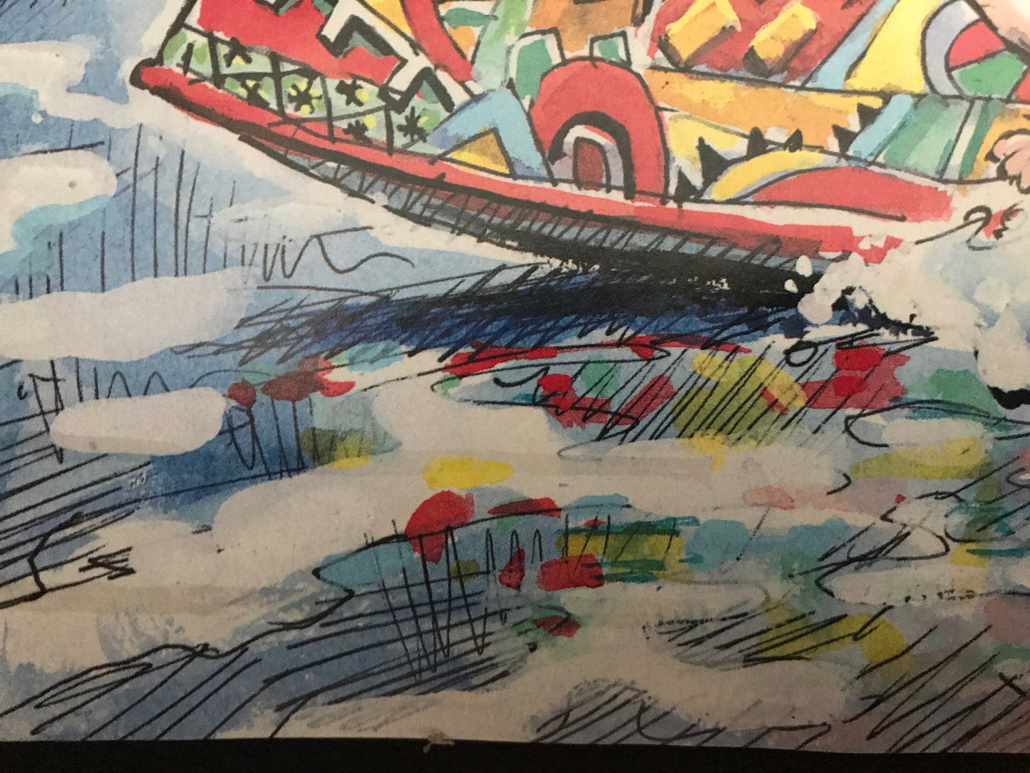 The NEW YORKER cover only - August 8, 1994 - jet skis, jet skiing