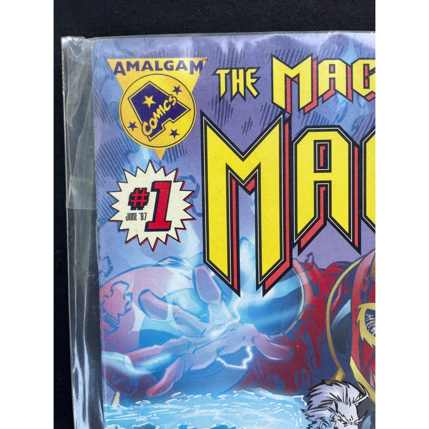 Vintage comic book - The Magnetic Men featuring Magneto #1 Amalgam Comics DC Marvel Crossover X-Men