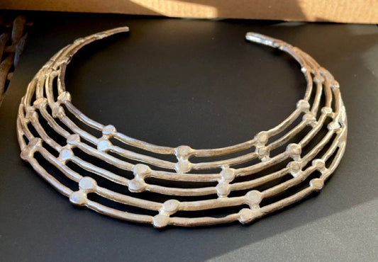 Stunning vintage choker necklace - unknown maker