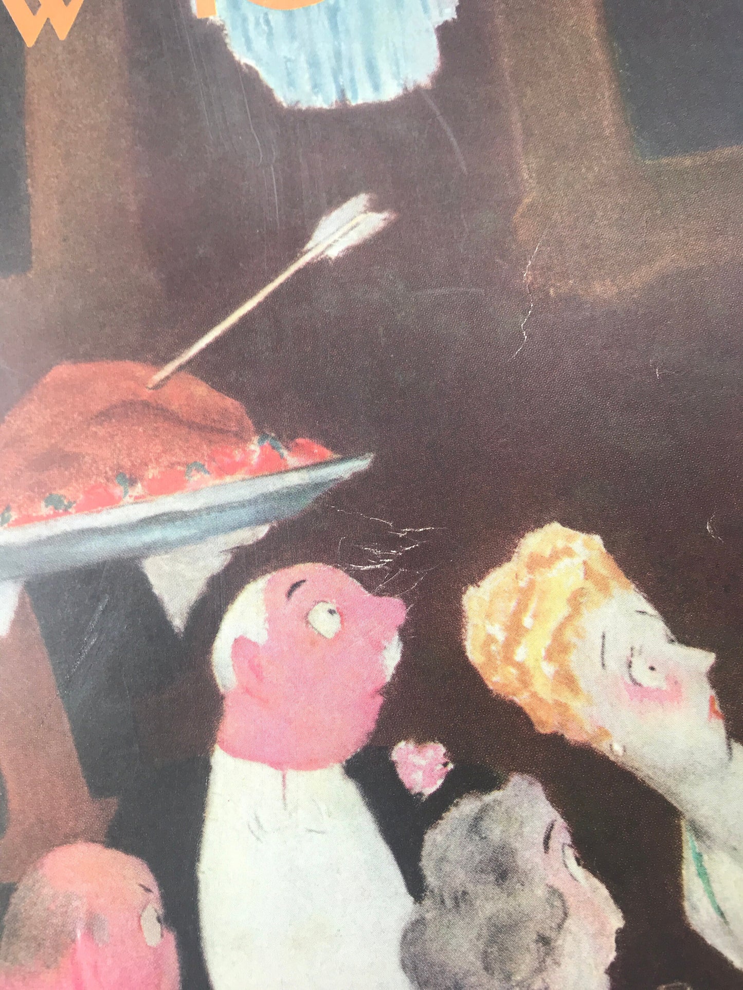 RARE - The NEW YORKER Magazine very rare original cover - November 26, 1938 - Thanksgiving