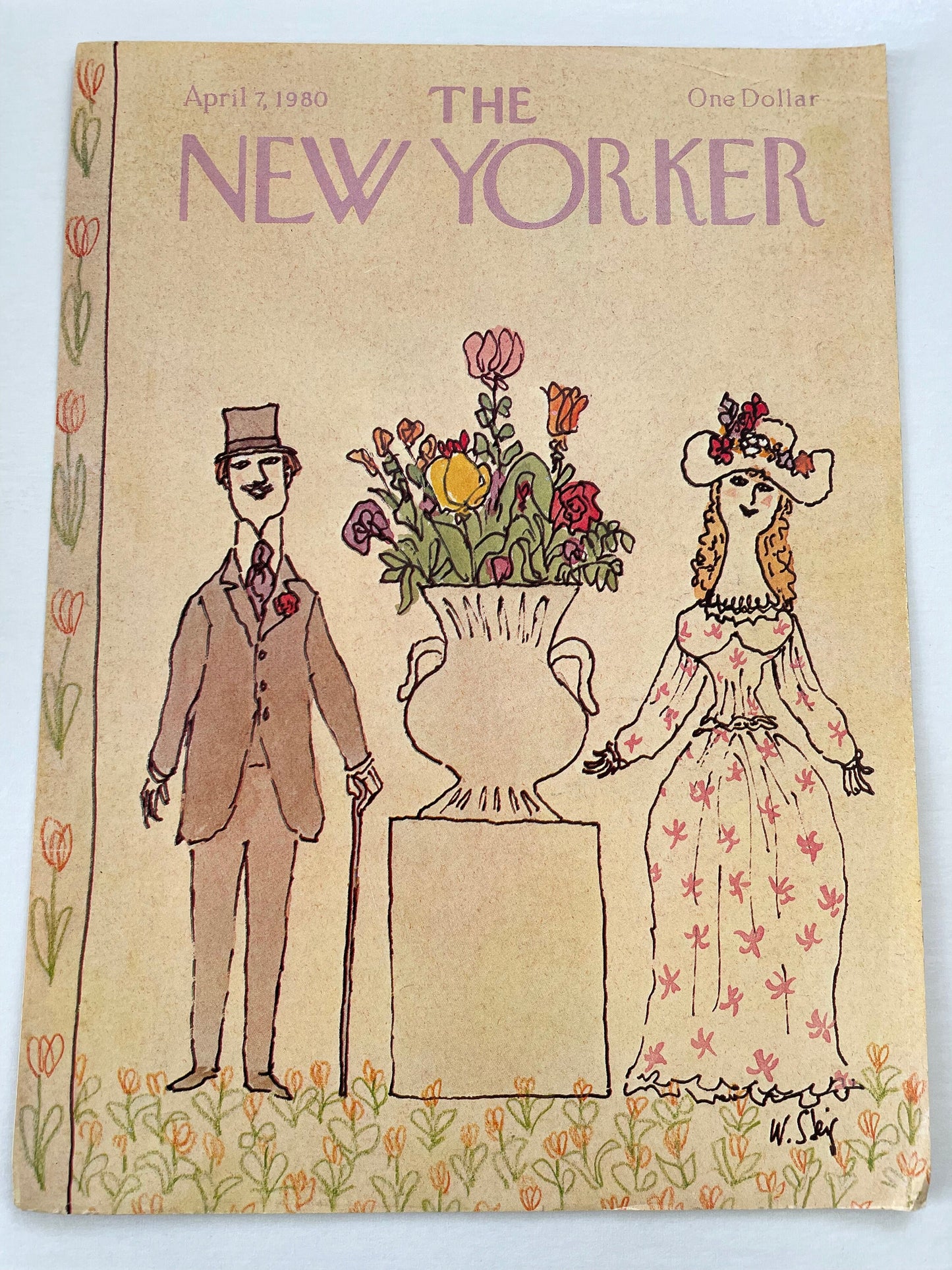 April 7, 1980 - The NEW YORKER Magazine original cover - William Steig