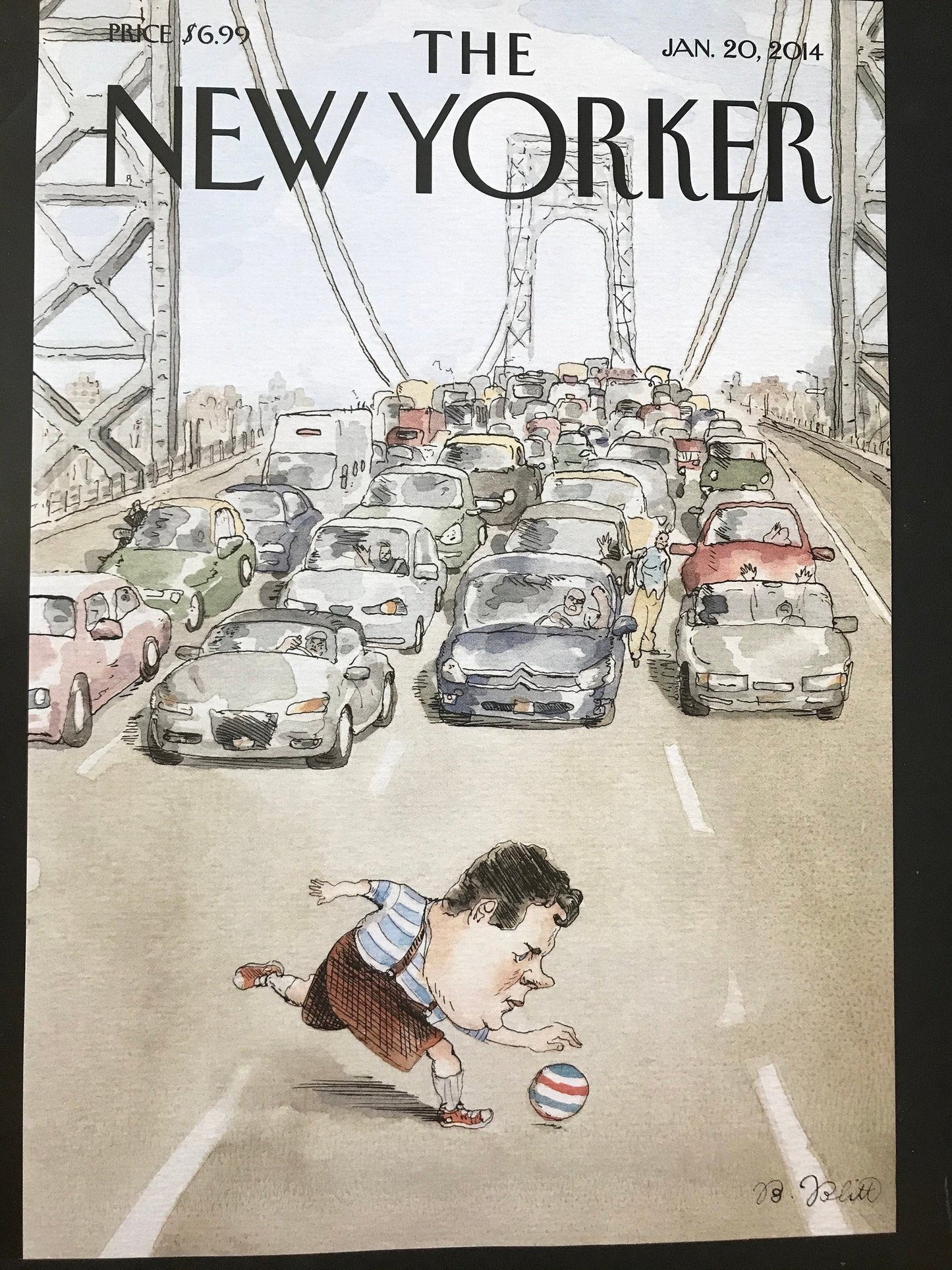 January 20, 2014 - The NEW YORKER Magazine original cover