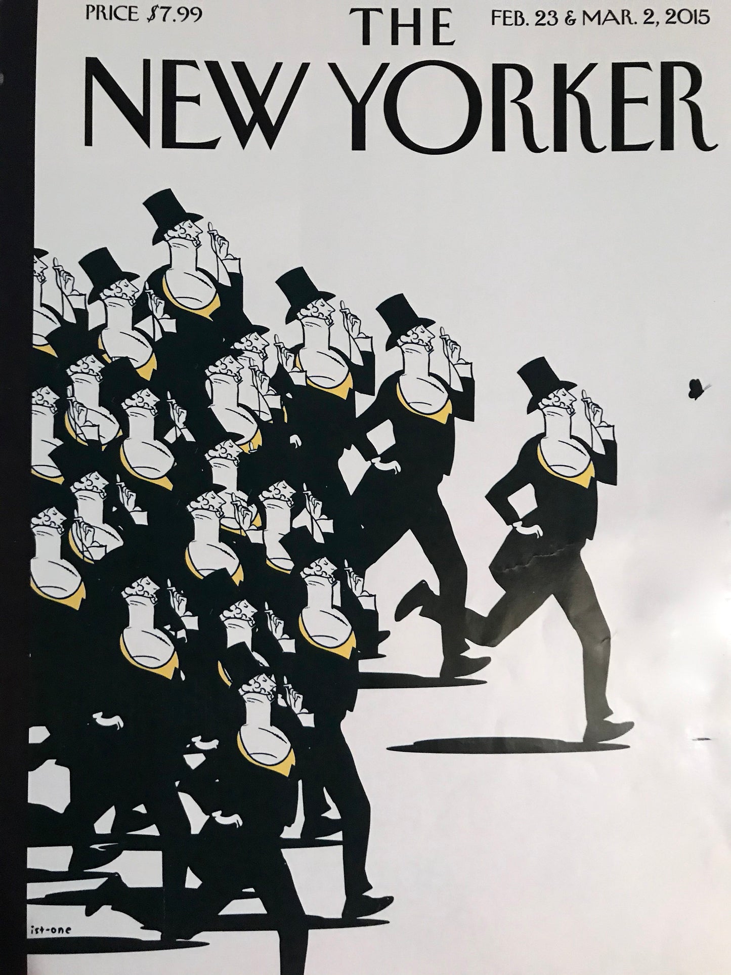 February 23 and March 2, 2015 - The NEW YORKER Magazine original cover