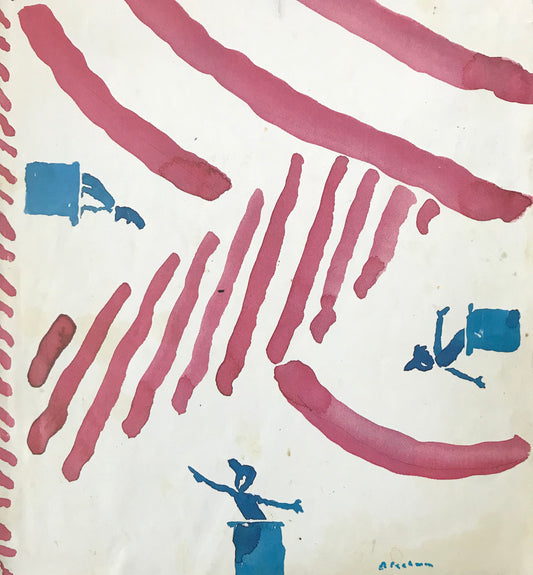 NEW YORKER Magazine cover - July 2, 1984 - Independence Day, America