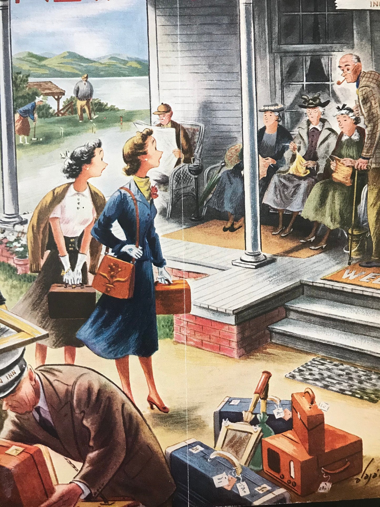 Rare - July 24, 1954 - The NEW YORKER Magazine original cover