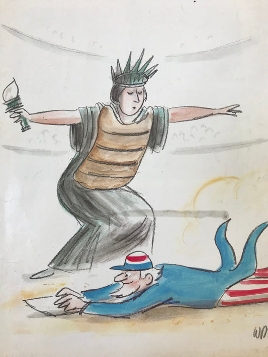 July 6 1992 - The NEW YORKER Magazine original cover