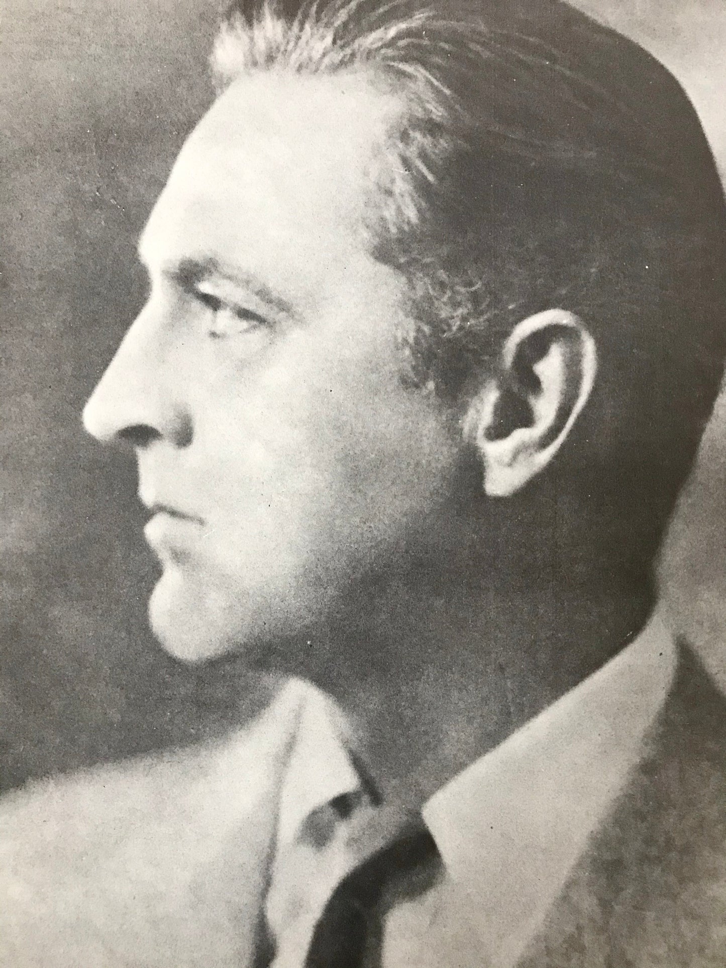 Vintage picture of young John Barrymore from vintage book - 9" x 12" - ready to frame or paper ephemera, scrapbook supplies, collage