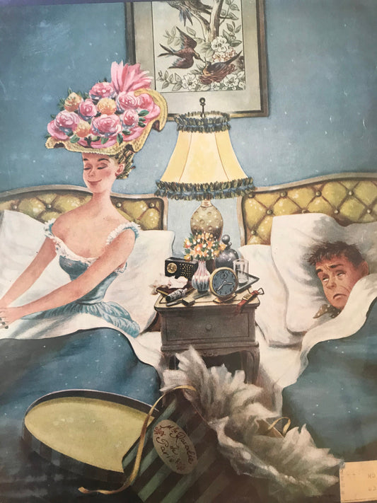 RARE - Saturday Evening Post - Original Cover - April 13, 1957