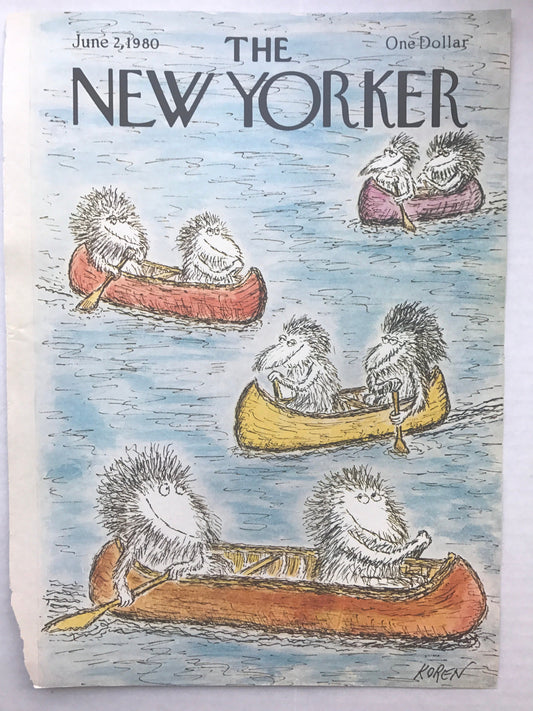 June 2, 1980 - The NEW YORKER Magazine original cover