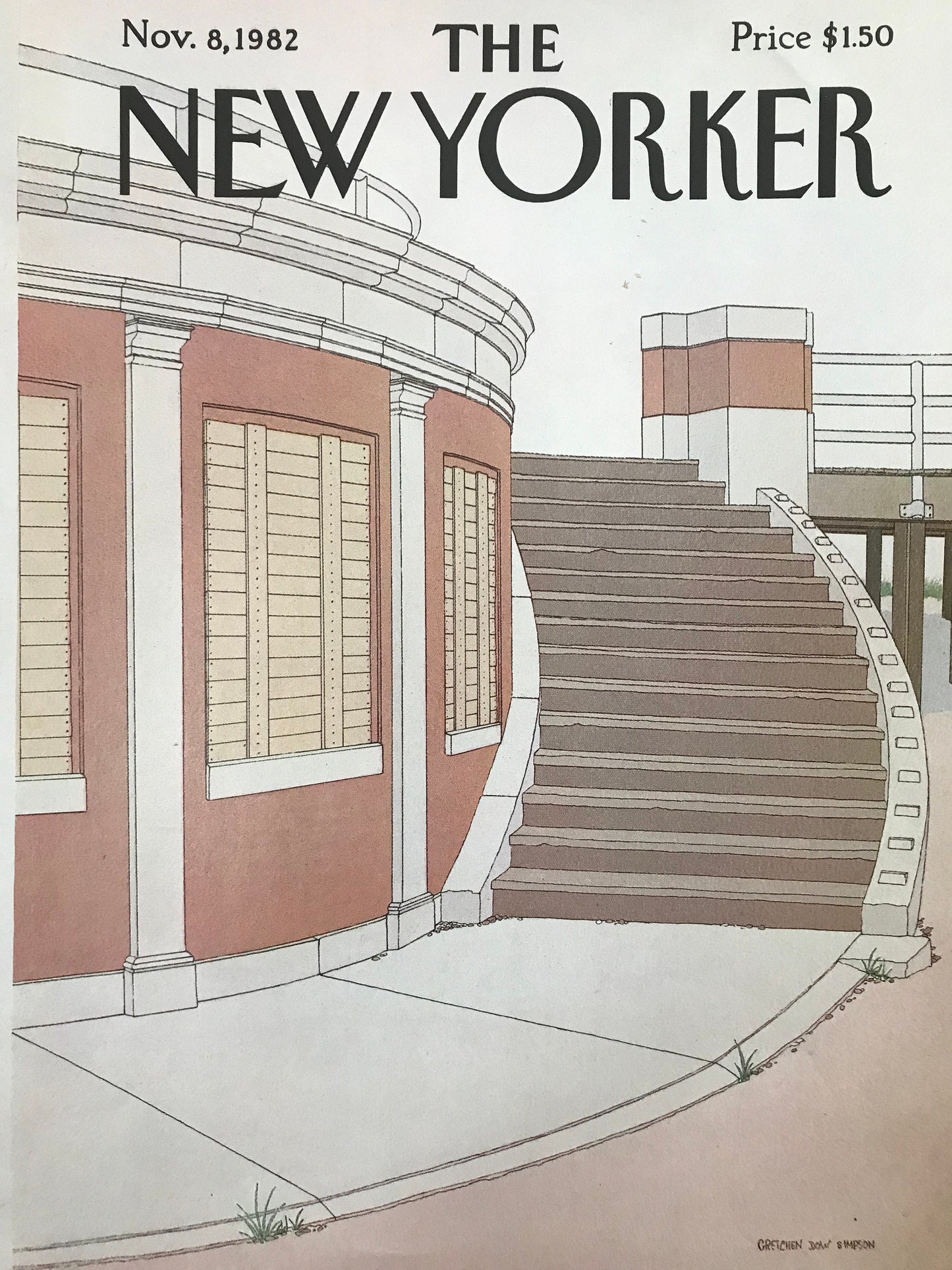 The NEW YORKER cover only - November 8, 1992