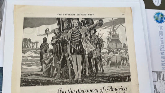 1919 Original Lehigh Portland Cement Company full page advertisement from a 1919 issue of The Saturday Evening Post