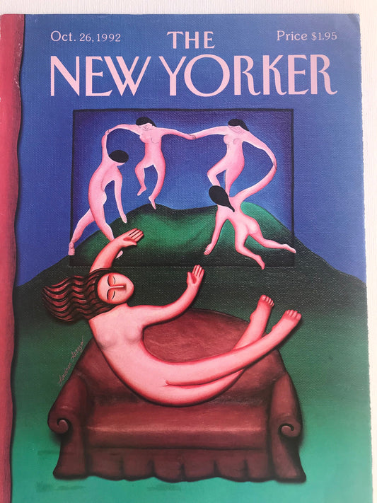 NEW YORKER Magazine - Cover only - October 26, 1992