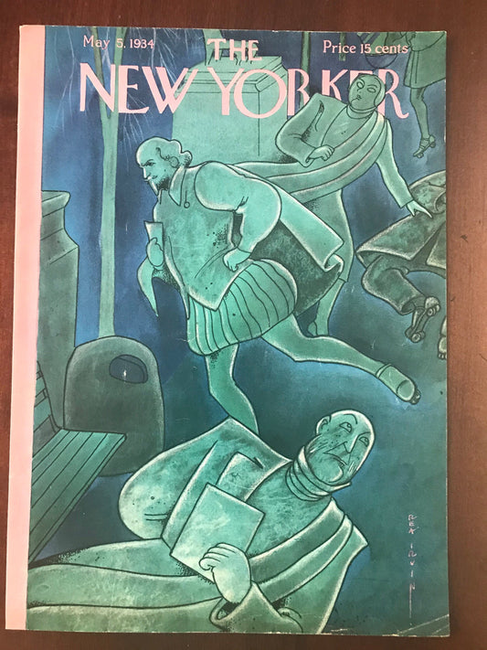 Rare - May 5, 1934 - The NEW YORKER Magazine original cover - please read description