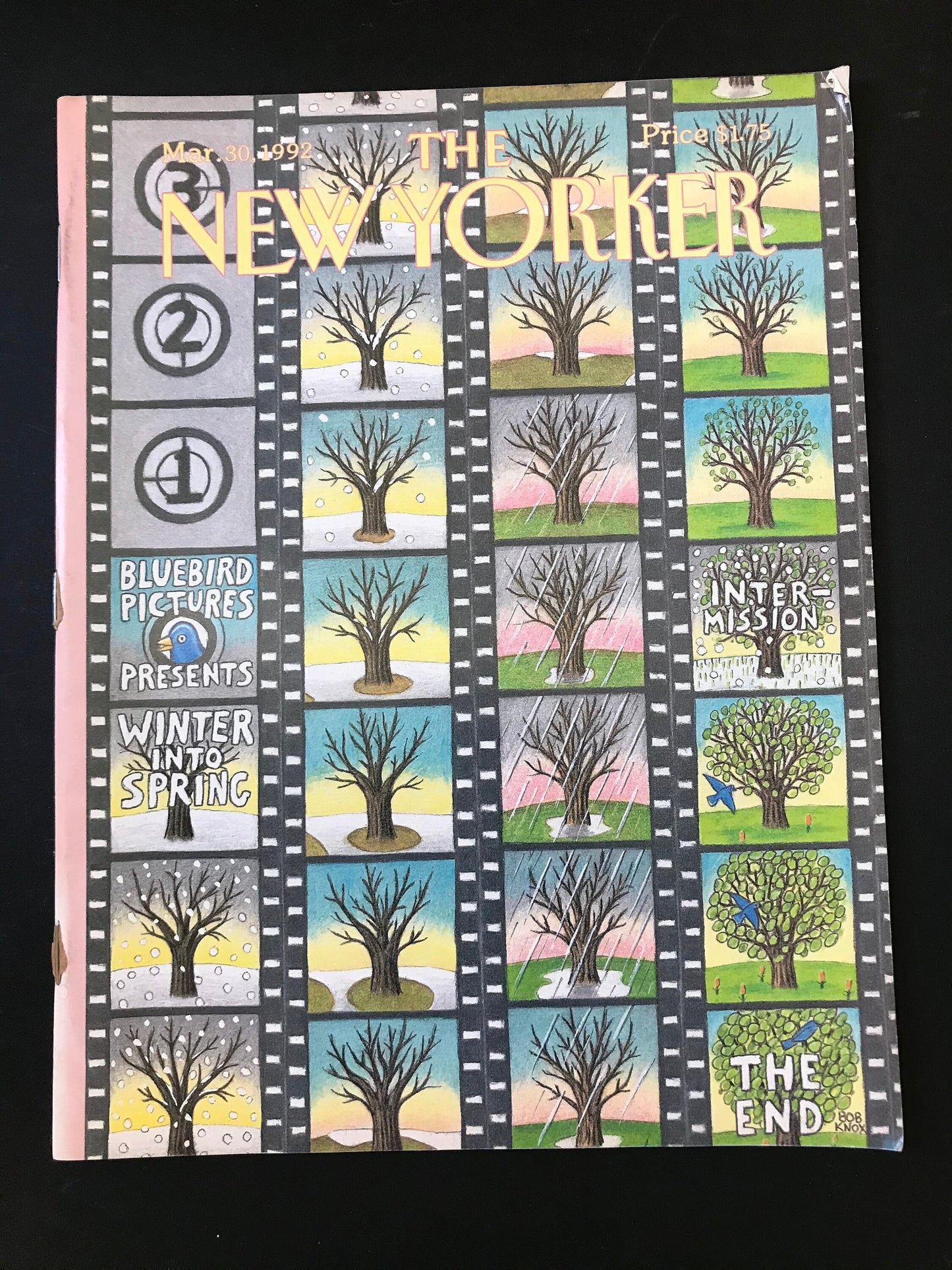 March 30, 1992 - The New Yorker Magazine - seasons - Cover only