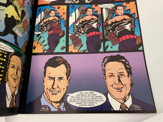RARE - 2001 New York Yankees Championship Challenge Comic Book - Ultimate Sports Force