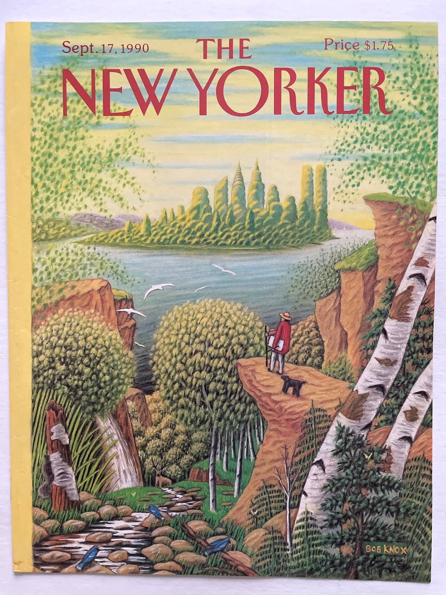 September 17, 1990 - The NEW YORKER Magazine vintage original cover