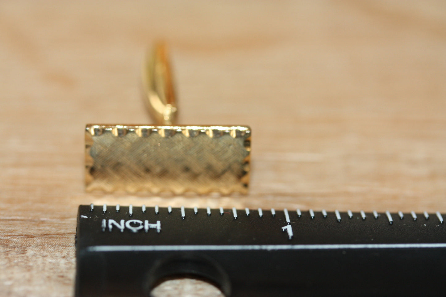 Mens vintage cuff links - rectangular