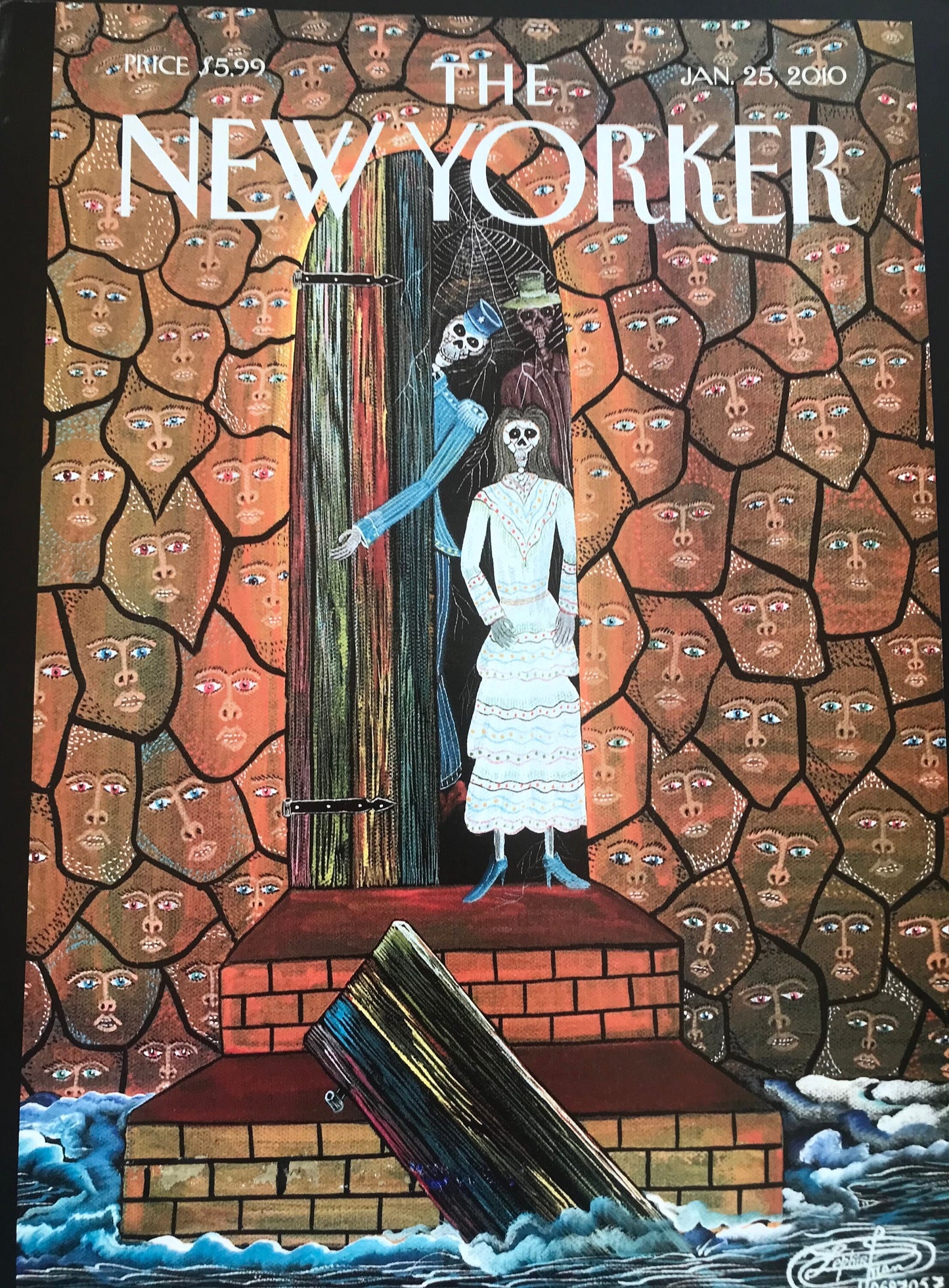 The NEW YORKER magazine cover only - January 25, 2010