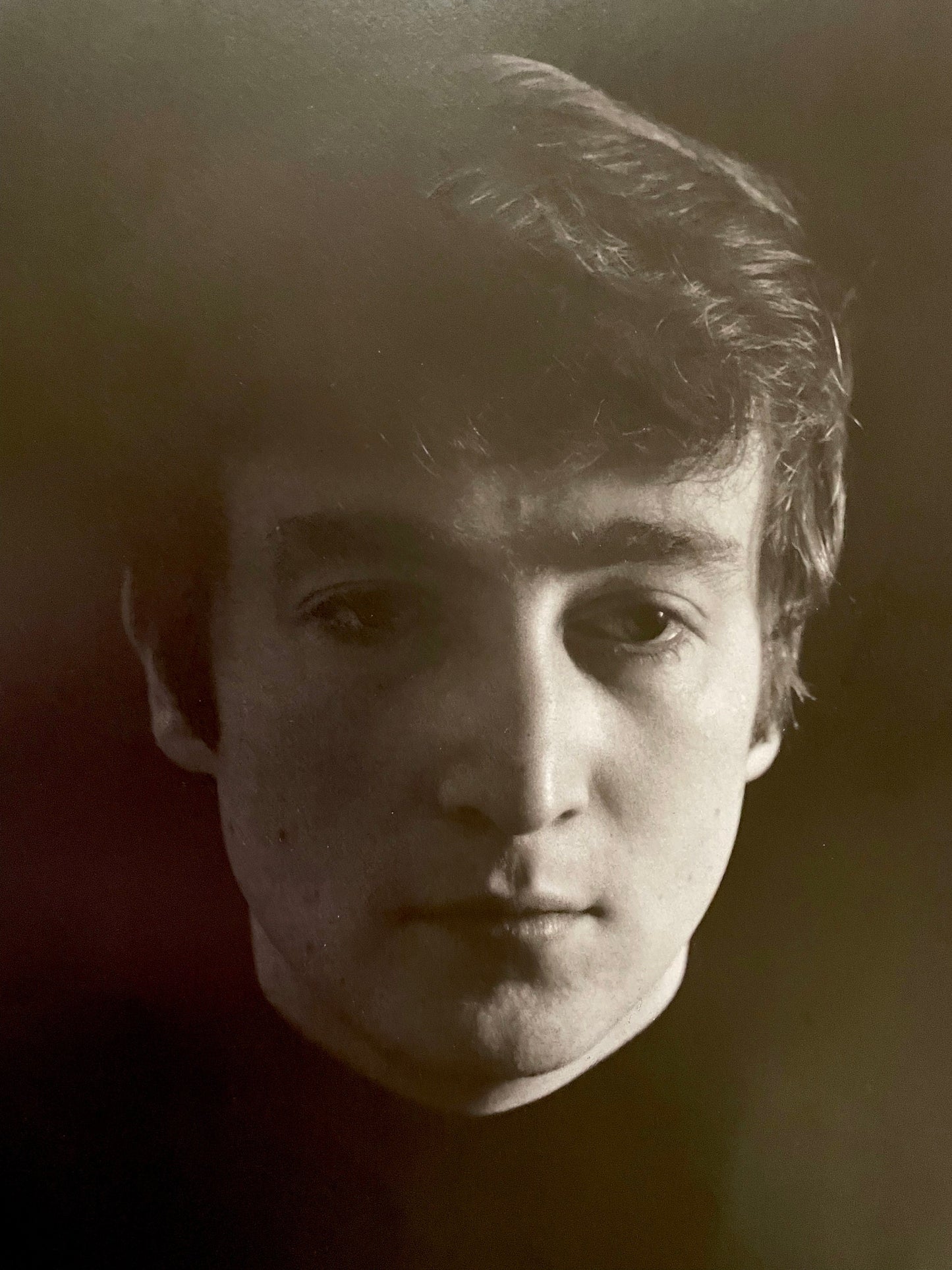 Legendary Rock 'N Roll - John Lennon - original vintage book page - 12" x 10"