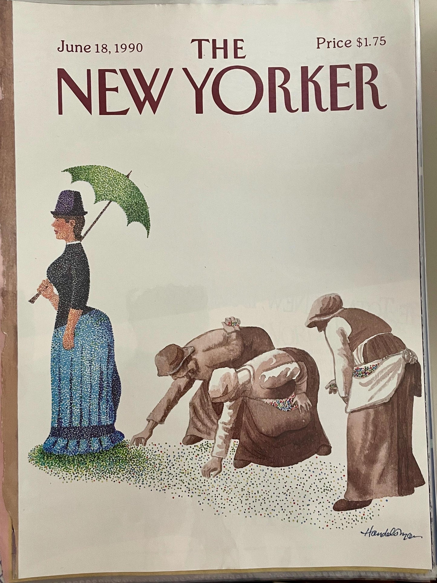 June 18, 1990 - The NEW YORKER Magazine original cover