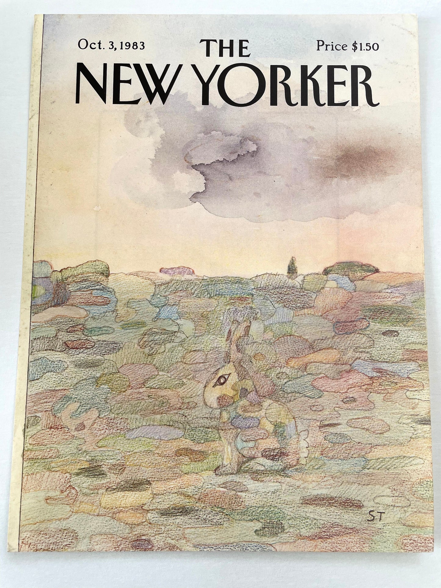 October 3, 1983 - The NEW YORKER Magazine original cover