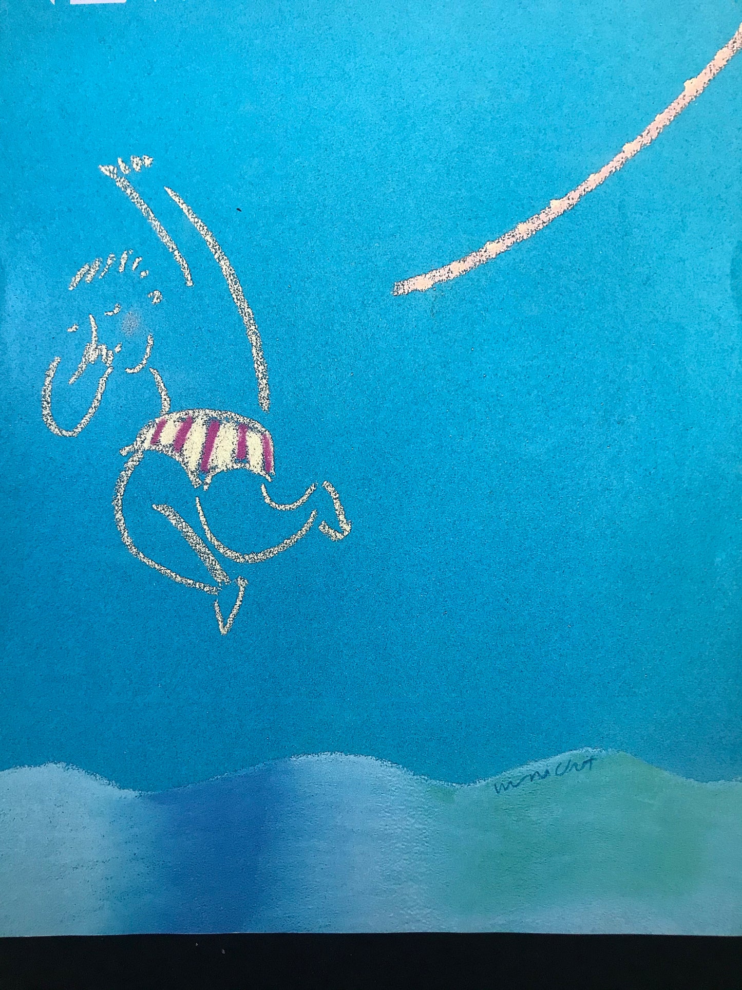 August 7, 1989 - The New Yorker Magazine - jumping in the water - Cover only