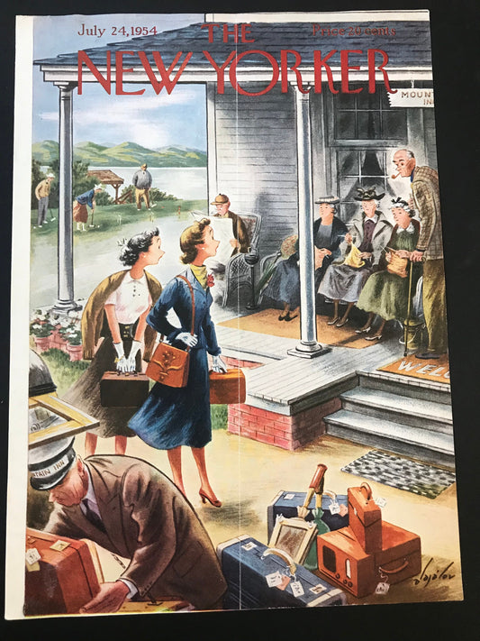 Rare - July 24, 1954 - The NEW YORKER Magazine original cover