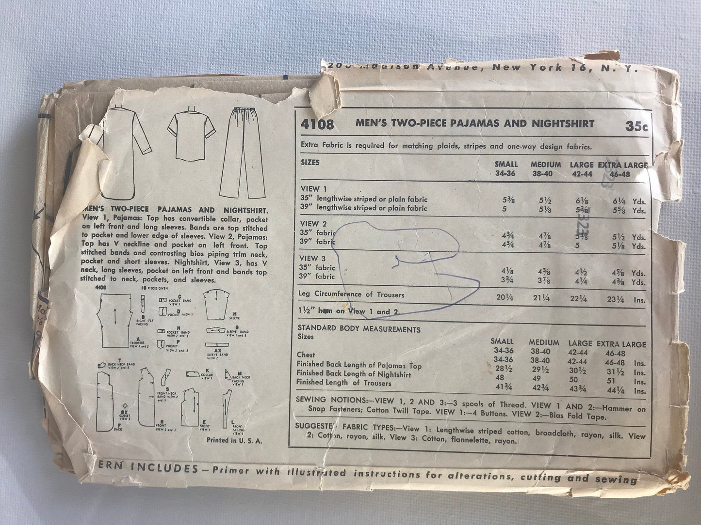 RARE - Vintage Simplicity sewing pattern from the 1960's - please read description