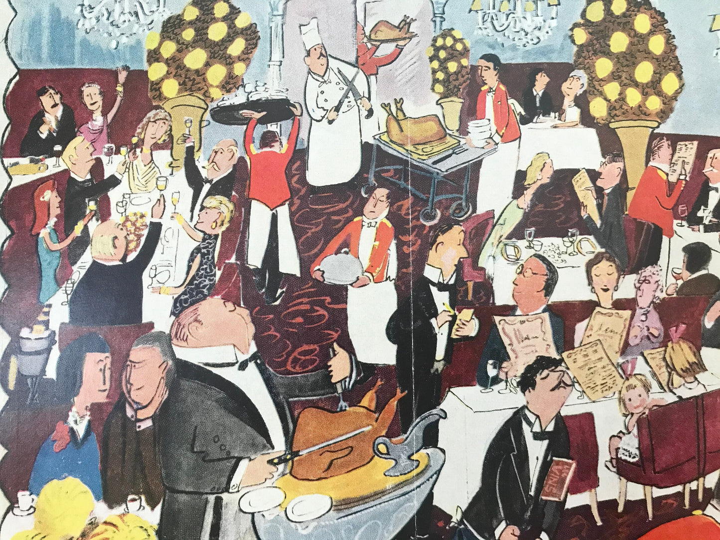 Rare - NEW YORKER Magazine cover - November 26, 1955