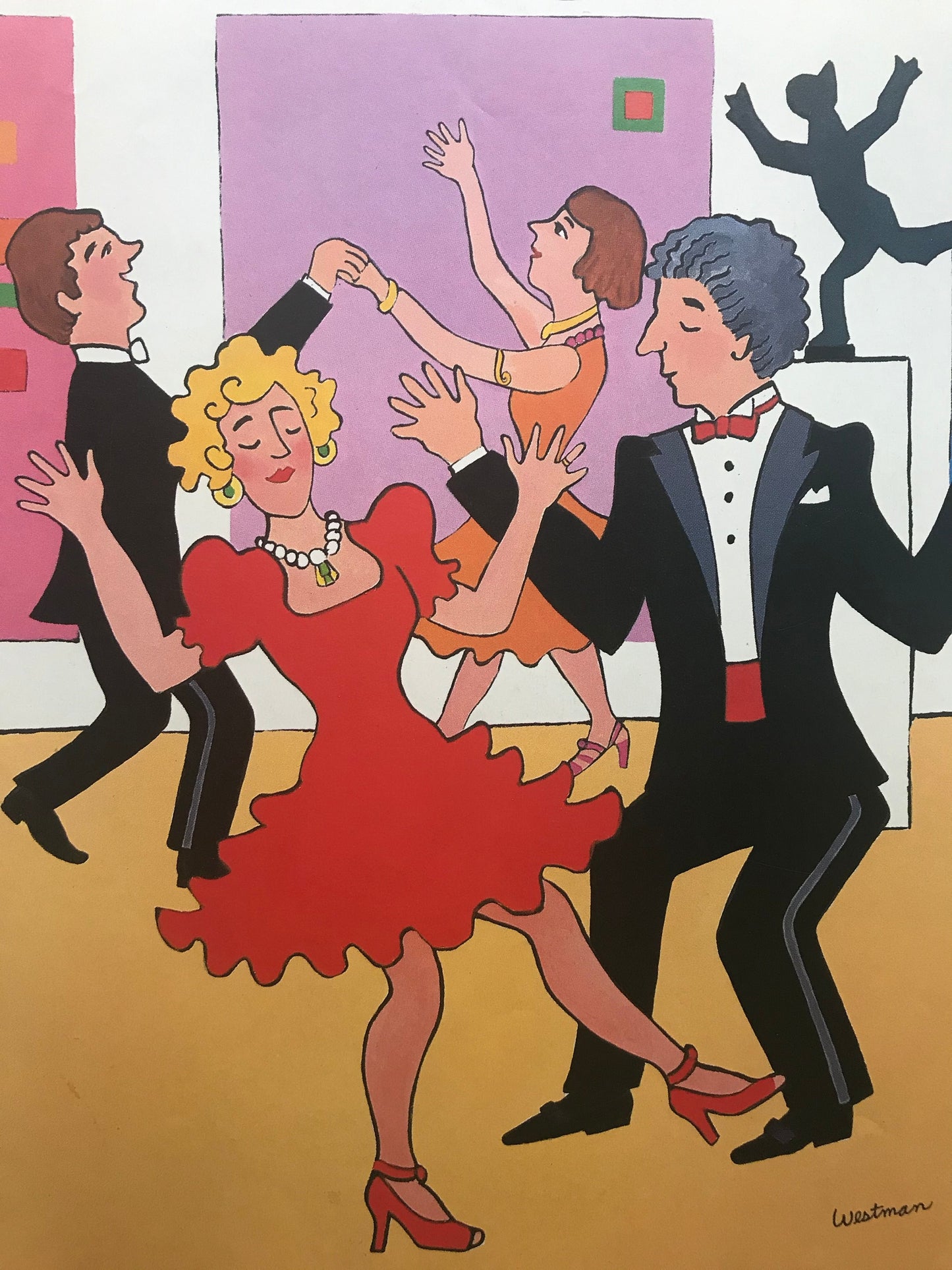 December 11, 1989 - The NEW YORKER - cover only - dancing
