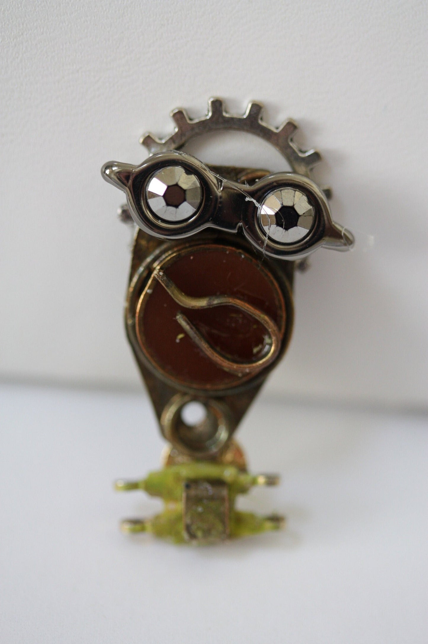 Meet "Rick." Rick is a really cool assemblage art guy but unfortunately, he's already a taken man. Rick is RESERVED for Tracy.