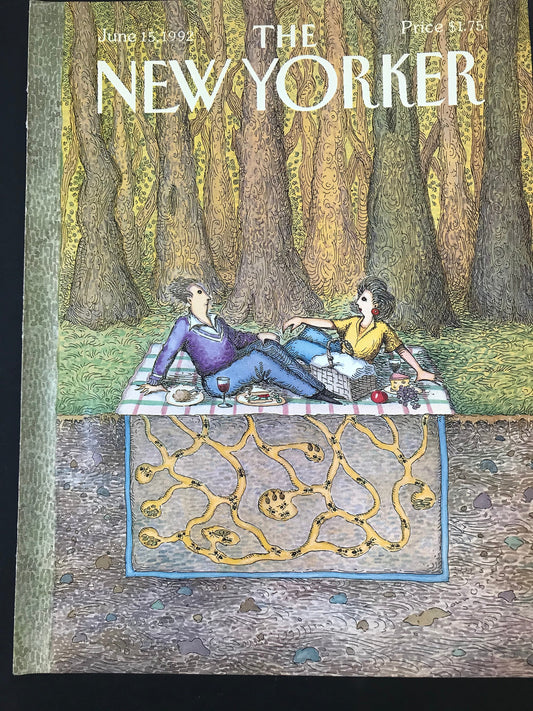 June 15, 1992 - The NEW YORKER Magazine original cover