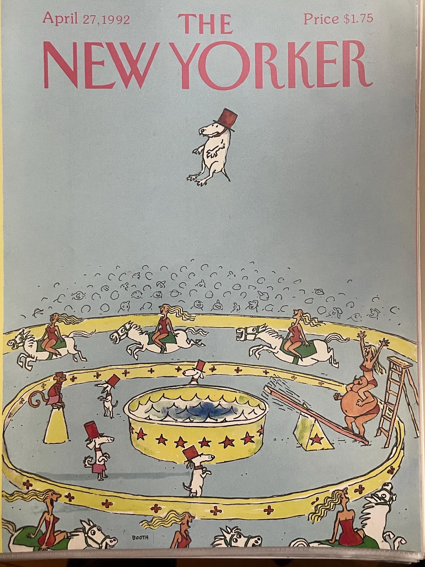 NEW YORKER Magazine cover - April 27, 1992