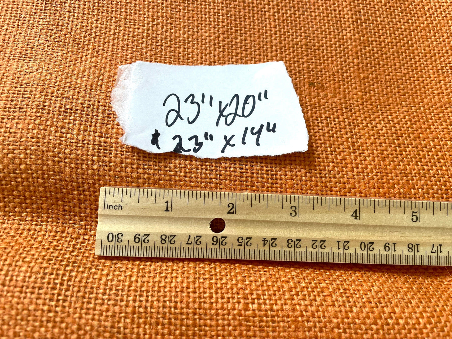 Woven linen? vintage fabric remnants