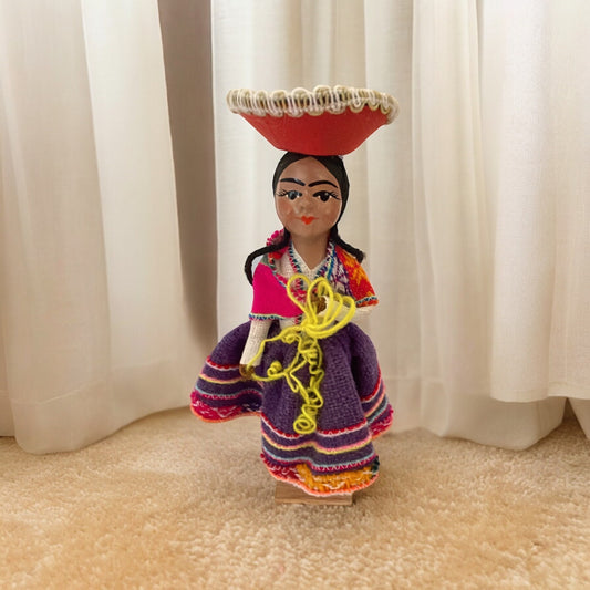Stunning vintage collectible art Doll from Mexico