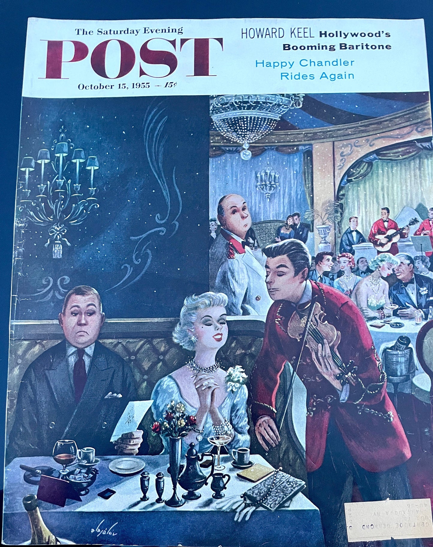 Saturday Evening Post - Original Cover - October 15, 1955