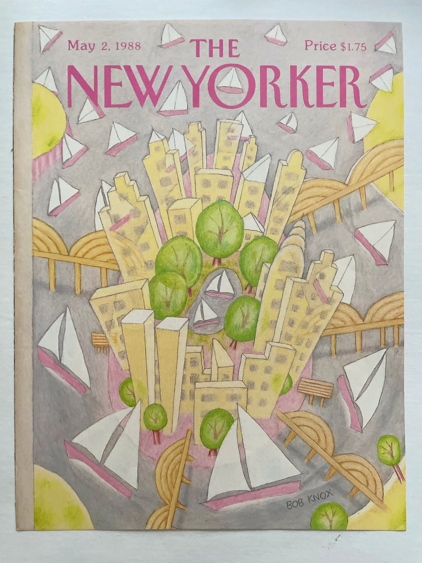 May 2, 1988 - The NEW YORKER Magazine vintage original cover