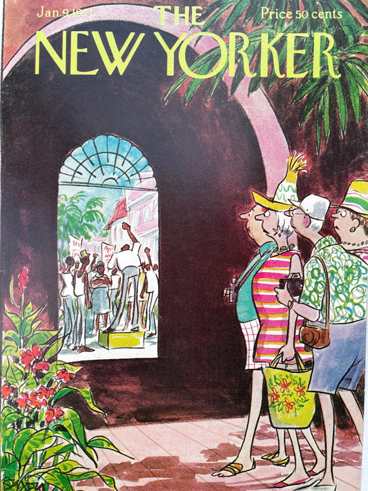 January 9, 1971- The NEW YORKER Magazine original cover