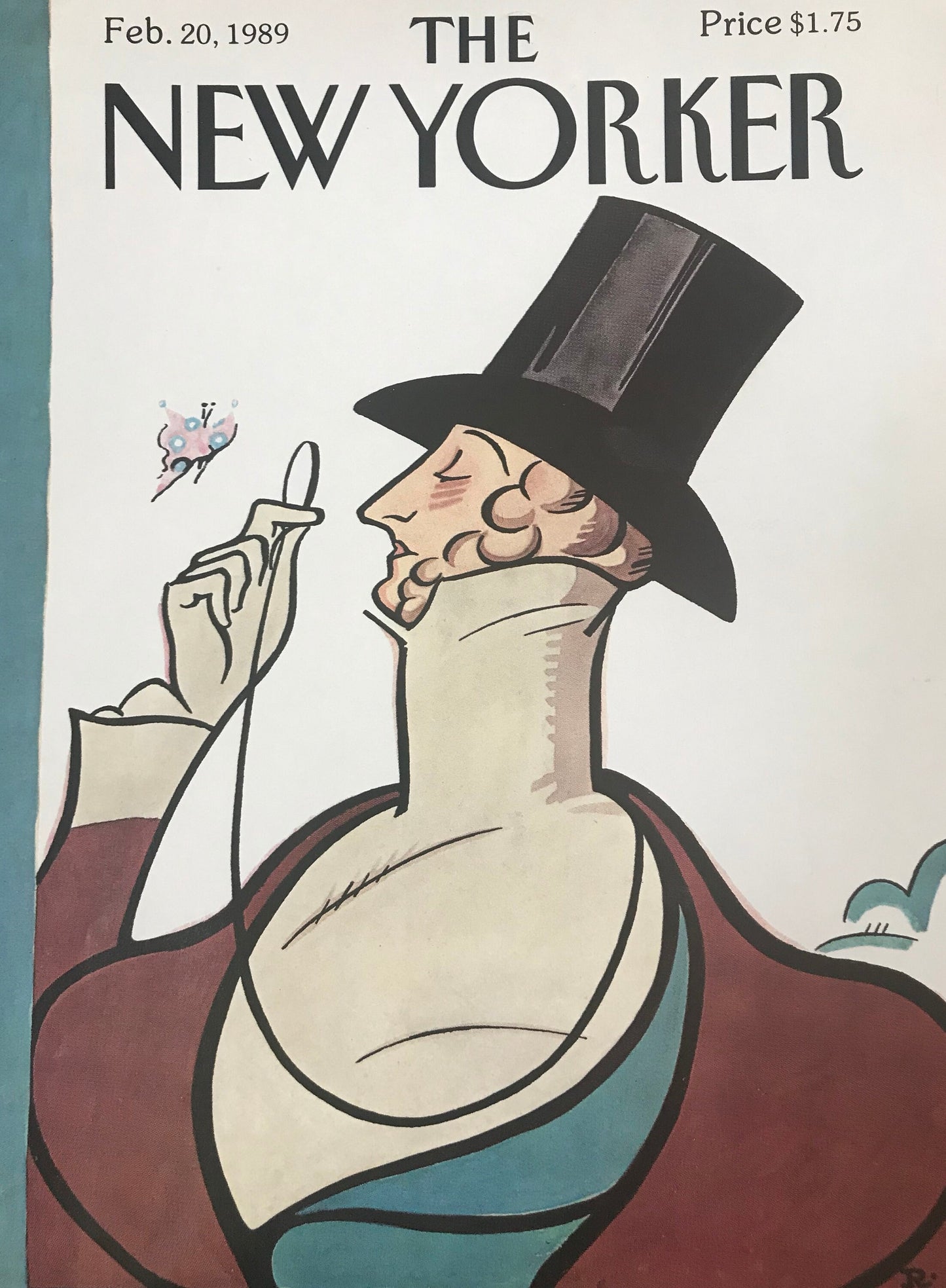 The NEW YORKER cover only - February 20, 1989