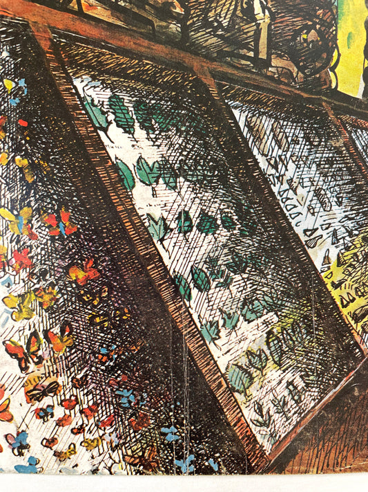 NEW YORKER Magazine cover - April 15, 1972 - Please read description