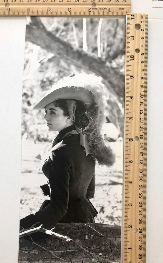 Old Hollywood Book Page Picture - 5" x 12" Ready to Frame