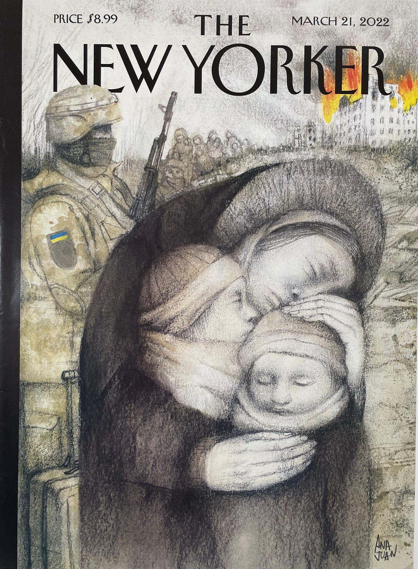 March 21, 2022 - The NEW YORKER Magazine original cover