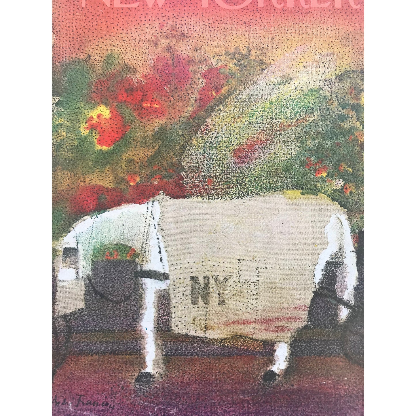 NEW YORKER Magazine cover - September 20, 1964